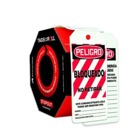 Accuform Danger, PF-Cardstock, 6-5/8 in Width, 3-5/8 in Height SHTAR426